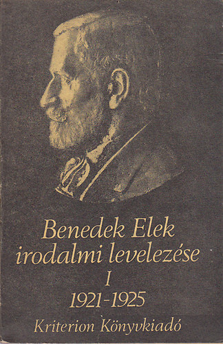 Szab Zsolt - Benedek Elek irodalmi levelezse I. 1921-1925