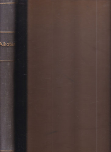 Kass�k Lajos  (f�szerk.) - Alkot�s 1947/1-12. �s 1948/1-4. sz�mok, egybek�tve