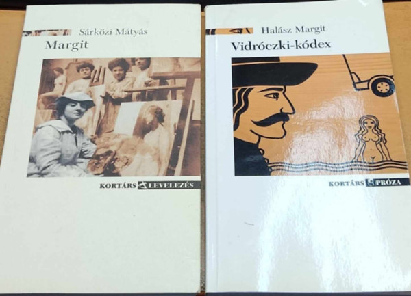 Hal�sz Margit S�rk�zi M�ty�s - 2 db Kort�rs: Margit (Kort�rs levelez�sek) + Vidr�czki-k�dex (Pr�za)