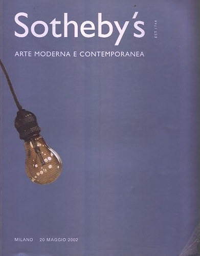 Sotheby's: Arte Moderna e Contemporanea (Milano 20 Maggio 2002)