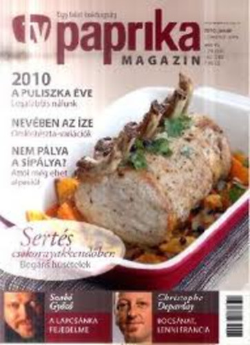 Zsigmond G�bor  (szerk.) - TV Paprika magazin - 2010. janu�r