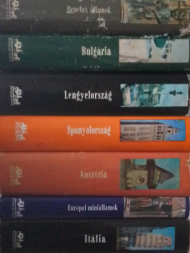 Panotma knyvcsomag (7db) Itlia, Eurpai minillamok, Ausztria, Spanyolorszg, Lengyelorszg, Bulgria, Benelux llamok
