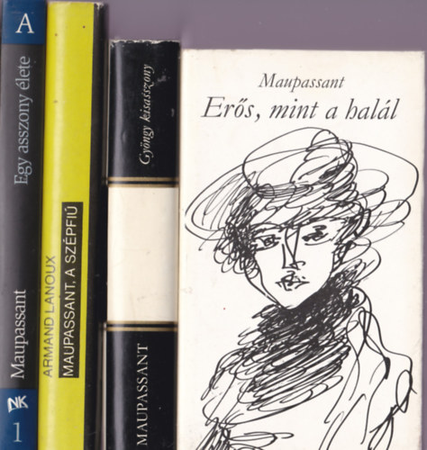 Maupassant k�nyvcsomag:4db.k�nyv