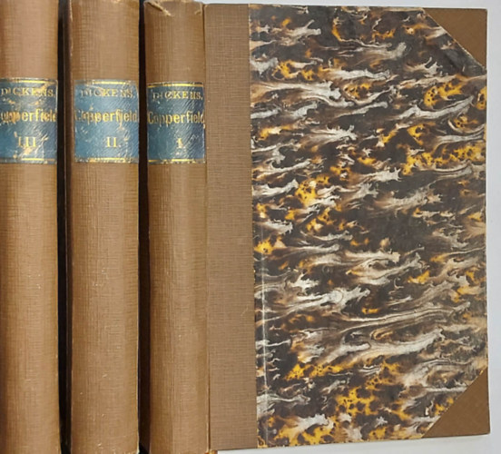 Charles Dickens - Copperfield Dvid I-III. (teljes m, hromktetes kiads)