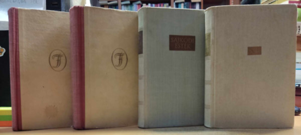 N�meth L�szl� - 4 db N�meth L�szl�: Emberi sz�nj�t�k I-II. + �get� Eszter + Sajk�di est�k