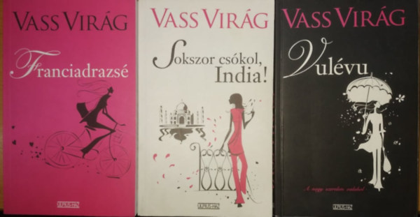 Vass Virg - 3 db Vass Virg: Franciadrazs + Sokszor cskol, India! + Vulvu