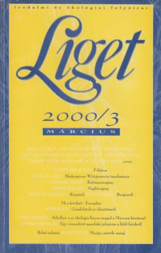 Liget 2000/3. Foly�irat
