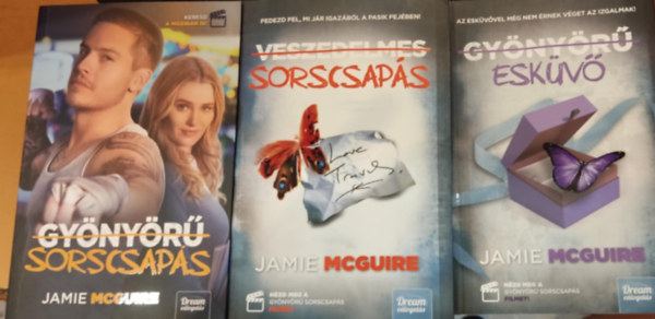 Jamie McGuire - Gy�ny�r� sorscsap�s + Veszedelmes sorscsap�s + Gy�ny�r� esk�v�