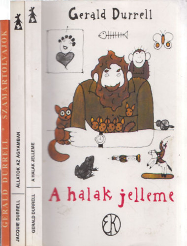 3 db Durrell m�: A halak jelleme + �llatok az �gyamban + Szam�rtolvajok