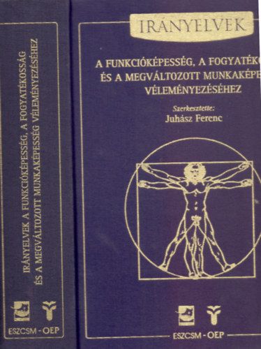 Szerkesztette: Juh�sz Ferenc - Ir�nyelvek a funkci�k�pess�g, a fogyat�koss�g �s a megv�ltozott munkak�pess�g v�lem�nyez�s�hez (ESZCSM-OEP)