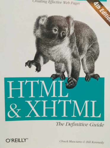 Ben Kennedy Chuck Musciano - HTML & XHTML - The Definitive Guide