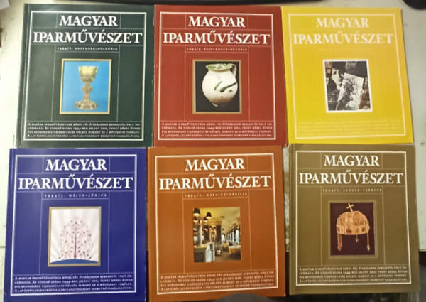 Kolossa Katalin  (f�szerk.) - Magyar iparm�v�szet 1994 (janu�r-December) - Teljes �vfolyam 6 k�tetben