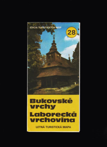 Bukovsk vrchy. Laboreck vrchovina /Letn turistick mapa/