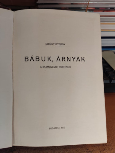 Szkely Gyrgy - Bbuk, rnyak