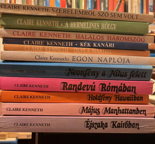 Claire Kenneth - 11 db Claire Kenneth k�nyv