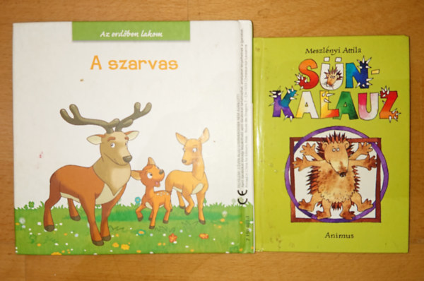 Kt kis knyv llatokrl kisgyerekeknek: Snkalauz, A szarvas (Az erdben lakom)