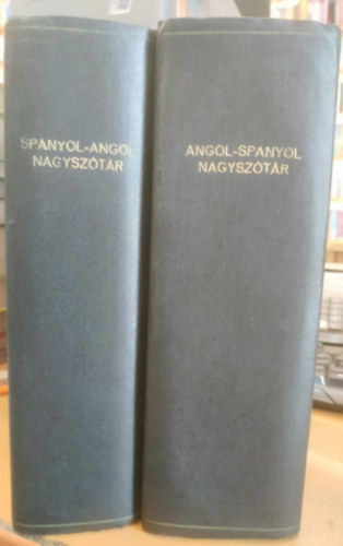 2 db Angol-Spanyol nagysz�t�r + Spanyol-Angol nagysz�t�r