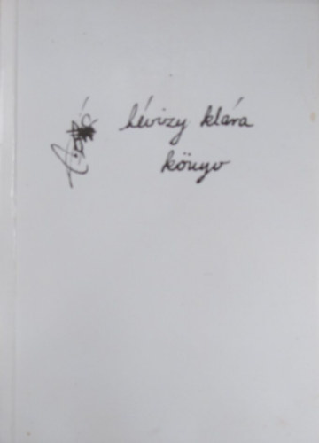 H�vizy Kl�ra - K�nyv