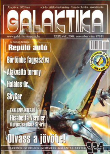 Burger Istvn  (szerk.) - Galaktika 224 (XXIX.vf.,2008)