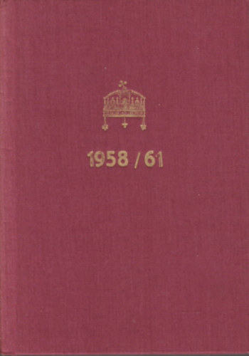 Dr. Barcsay-Amant Zoltn - Nemesi vknyv 1958/61