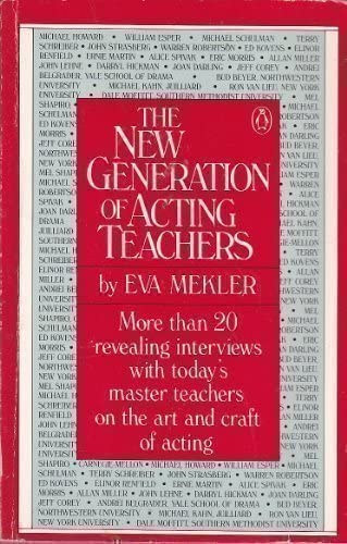 Eva Mekler - The new generation of acting teachers (A sznsztanrok j genercija) ANGOL NYELVEN