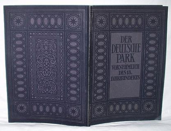 Der deutsche park vornehmlich des 18. jahrhunderts
