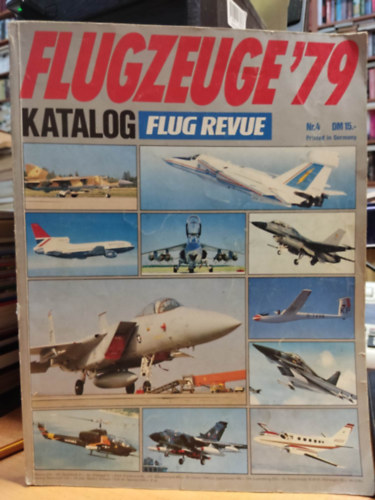 Flugzeuge '79 - Katalog Flug Revue Nr. 4.