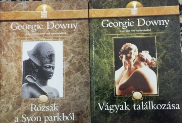 Georgie Downy - 2db Georgie Downy könyv:Rózsák a Syon parkból +Vágyak találkozása