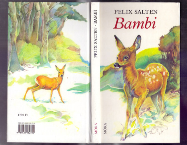 Felix Salten - Bambi (20. kiad�s, Szecsk� P�ter illusztr�ci�ival)