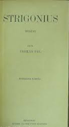 Farkas Pl - Strigonius