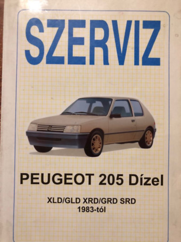 Szab Csaba - Szerviz - Peugeot 205 Dzel XLD / GLD XRD / GRD SRD 1983-tl
