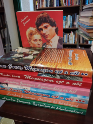 Hombre Jimenes, Juan Cortz Rachel Scott - Romantikus knyvcsomag 7 darabos KNYVMENT AJNLAT: Megveszem ezt a nt, A szerelem hatalma, Szenvedly s hit,  Bossz s bocsnat,  Bossz s krhozat, Szerelem s bnbocsnat, Szerelem s rettegs ,