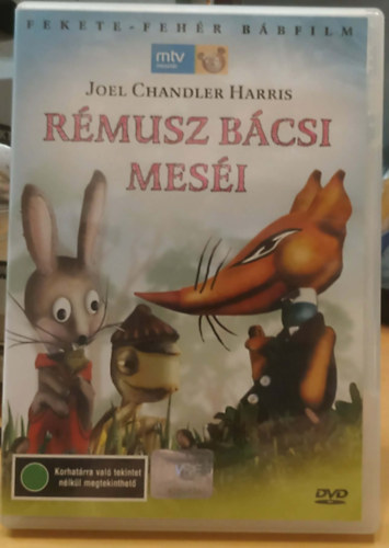 Joel Chandler Harris - Rémusz bácsi meséi (Fekete-fehér bábfilm)(1 DVD)