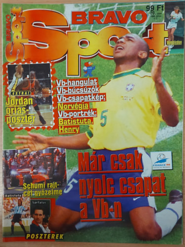 Buzg Jzsef  (szerk.) - Bravo Sport 20. szm 1998. jlius 1-7.