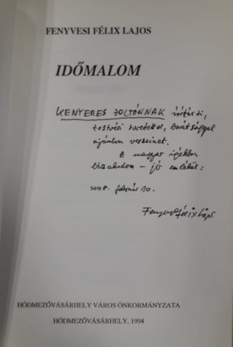 Fenyvesi F�lix Lajos - Id�malom