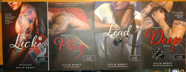 Kylie Scott - Stage Dive-sorozat 1.-4.: Taktus + Futam + Sz�l� + T�nus