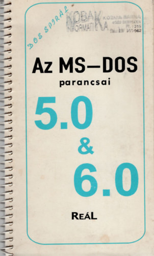 Kis Balzs - Az MS-DOS parancsai 5.0 & 6.0