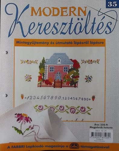 Modern Keresztöltés 35. - Mintagyűjtemény és útmutató lépésről lépésre