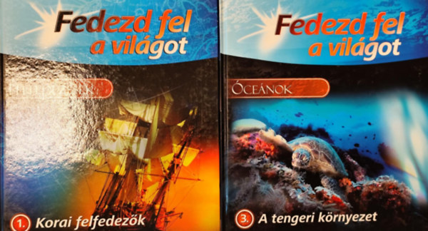 2 db Fedezd fel a vilgot ktet