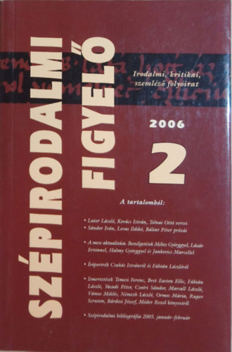 Szpirodalmi Figyel 2006/2.