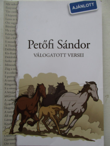 Pet�fi S�ndor - Pet�fi S�ndor v�logatott versei