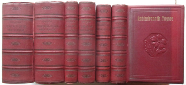 Brevi�rium sorozat I-VI. k�tetben (Shakespeare, Beethoven, Shaw, Wilde, Rubindranath, Goethe)