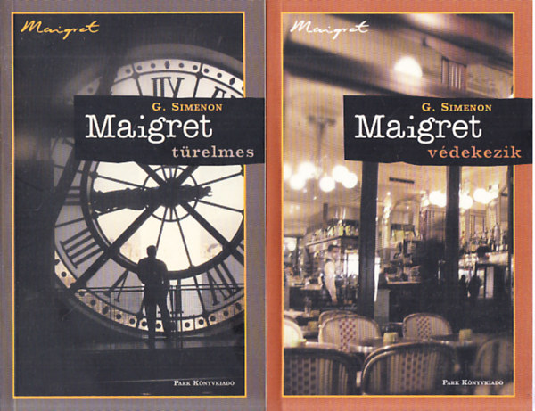 G. Simenon - 2db. Maigret: Maigret trelmes + Maigret vdekezik