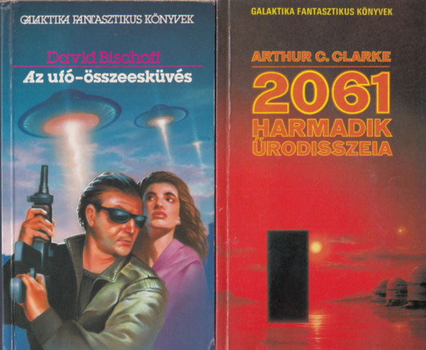 Theodore Sturgeon, David Bischoff, Arthur C. Clarke Szathm�ri S�ndor - 4 db sci-fi : 2061 harmadik �rodisszeia + Az uf�-�sszeesk�v�s + T�bb mint emberi + G�pvil�g �s m�s fantasztikus elbesz�l�sek