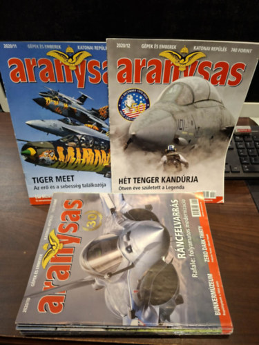 Tőrös István (Főszerk.) - Aranysas magazin 2020/1-12. (teljes évfolyam, lapszámonként, 10db) - 2020/4. szám hiányzik!
