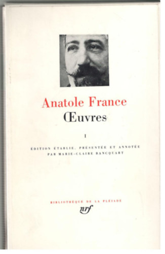 Anatole France - Oeuvres I-IV.