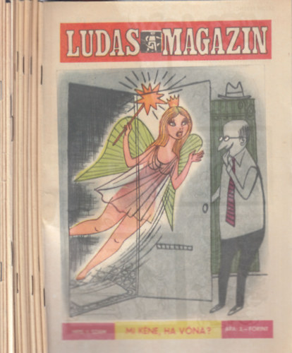 Tabi L�szl�  (f�szerk.) - Ludas magazin 1975/1-12. (teljes �vfolyam, lapsz�monk�nt)