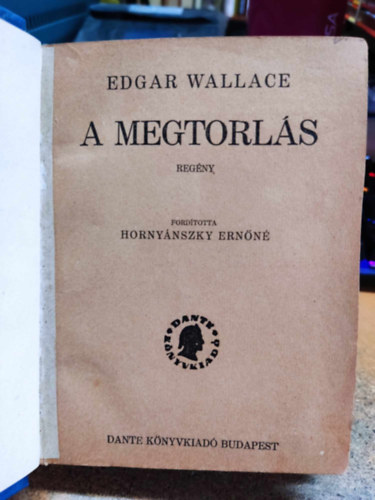 Edgar Wallace - A megtorlás