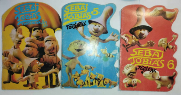 Csuk�s Istv�n- Cak� Ferenc - Sebaj T�bi�s t�rt�netek 4-6. (3 db. f�zet)