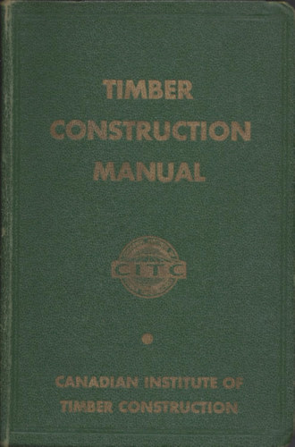 Timber Construction Manual